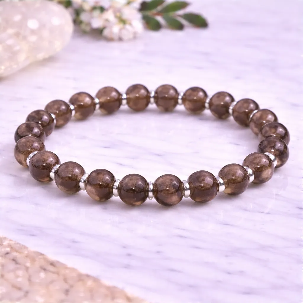 Smoky Quartz 925
